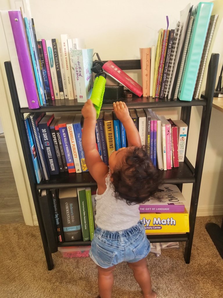How to child proof your home office. 