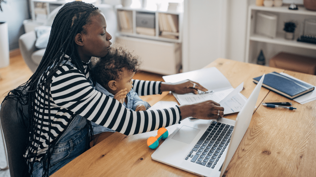 working mom - mompreneur work-life balance